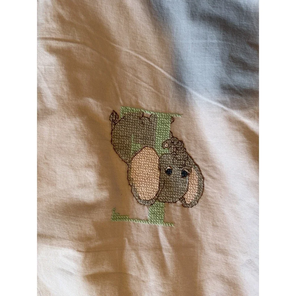 Precious Moments bedding PMI Spectrix patchwork cross-stitch comforter full